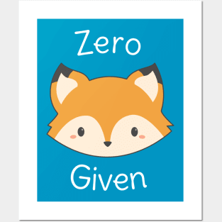 Funny Fox Pun T-Shirt Posters and Art